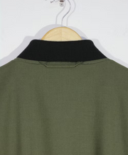 1ER MAI - Reversible Bomber Jacket in olive green/black