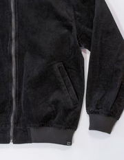 1ER MAI - Bomber Jacket in Black Corduroy