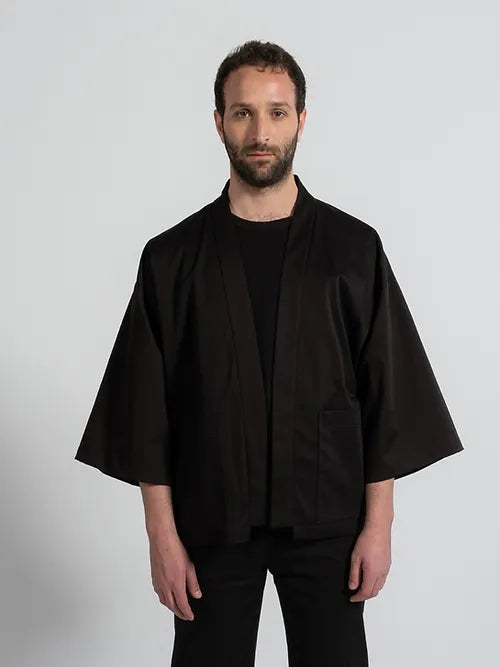 1ER MAI - Kimono in black