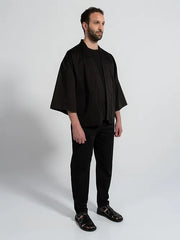 1ER MAI - Kimono in black