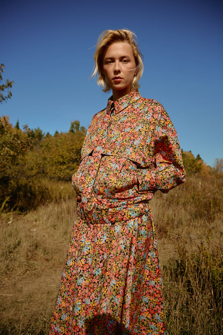 DRAGON bomber blouse