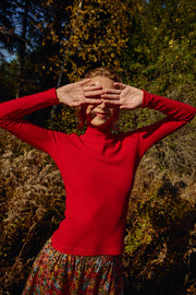 ADAMO rib turtleneck -  4 colors