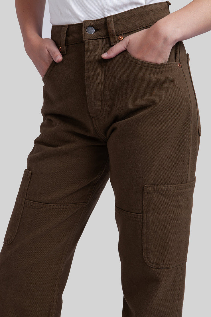 DECADE STUDIO - Ash utility caper pant