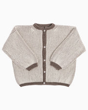 BELACARO - Cardigan bicolore oversize