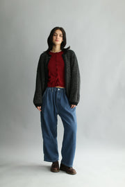 BELACARO - Cardigan bicolore oversize