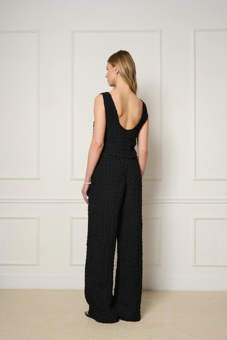 dorsaLi - Bohol Reversible Top - Mocha & Black