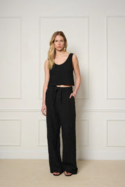 dorsaLi - Bohol Reversible Top - Mocha & Black