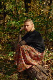 FERNANDA baseball sweater in black