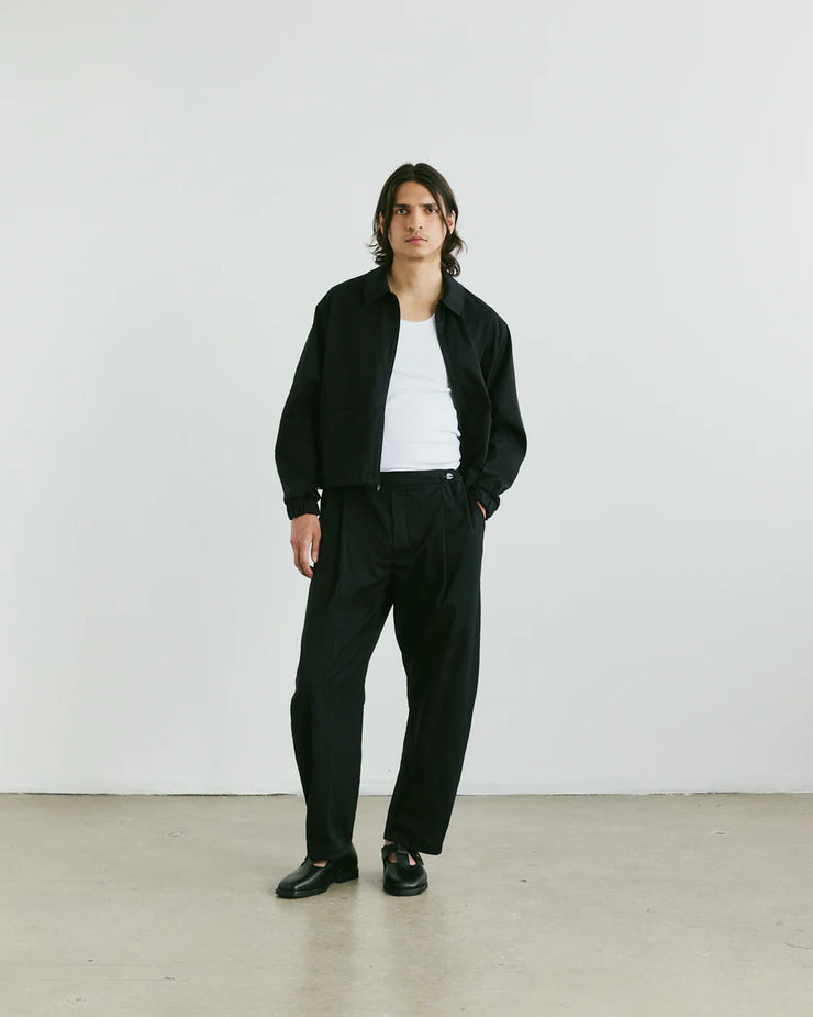 VERI - Sunny Curved Trousers  - Black