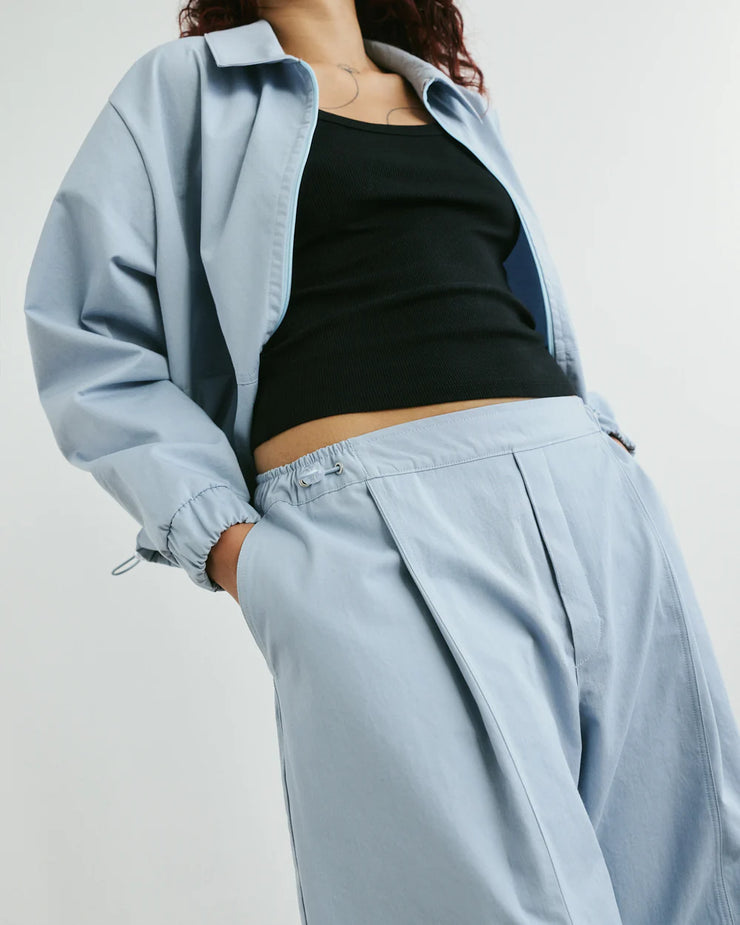 VERI - Sunny Curved Trousers  - Powder Blue