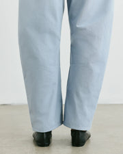 VERI - Sunny Curved Trousers  - Powder Blue
