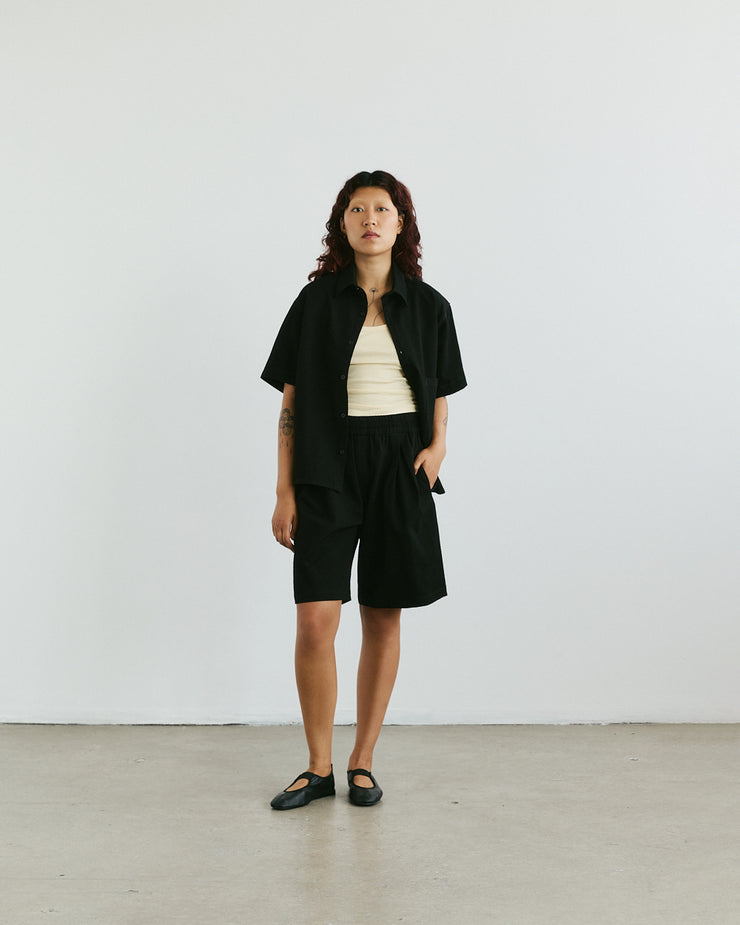 VERI - Tino Bermuda Shorts  - Black