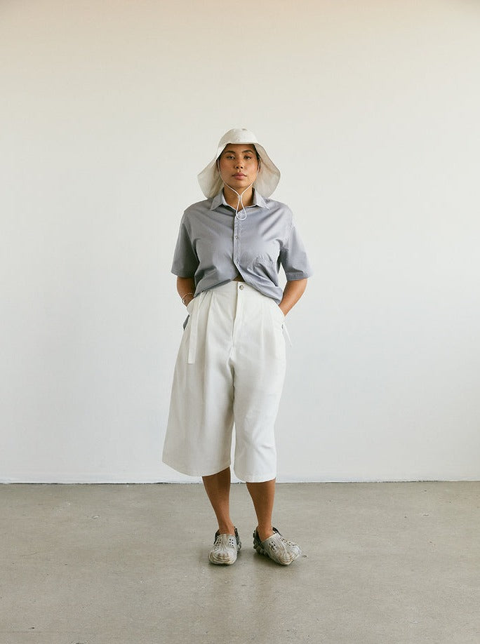 VERI - Milo Trousers - White Ripstop