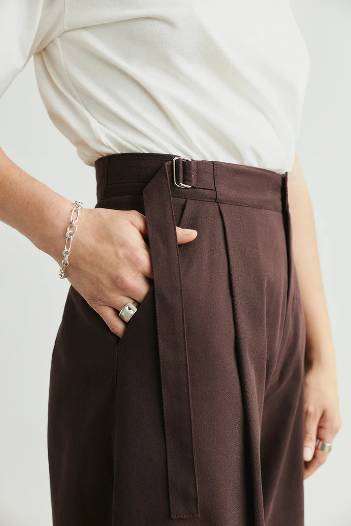 VERI - Dario Trousers Espresso