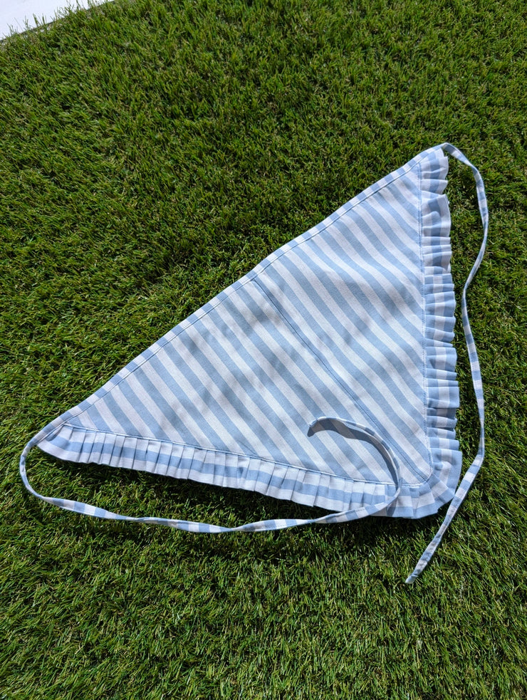 Bandana avec bord à volants