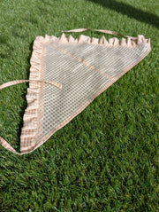 Bandana avec bord à volants