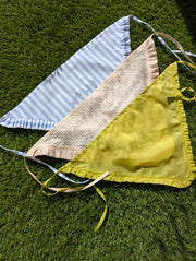 Bandana avec bord à volants