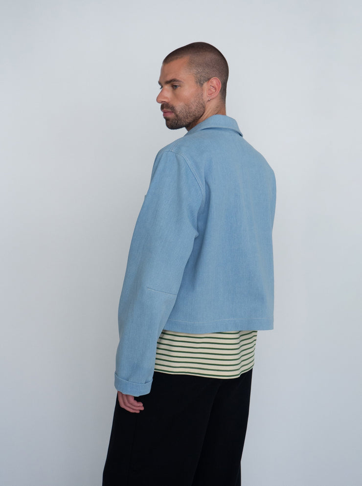 SEGRETA blue denim jacket
