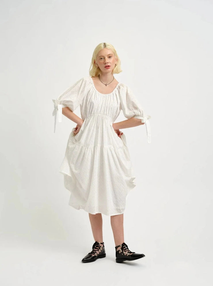 ELIZA FAULKNER - Jolen dress white eyelet