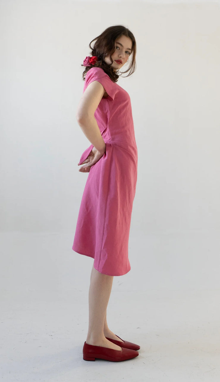 RIGHTFUL OWNER - Clara Dress in Rose Pink