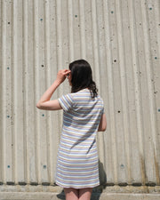 BROOKIE striped dress -XXL with tiny stain