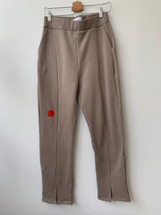 PATZZI taupe sweatpant-M with fabric defect