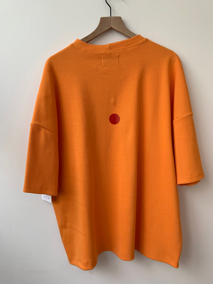 SYSTEME clementine oversized t-shirt-XS/S-M/L with little stains