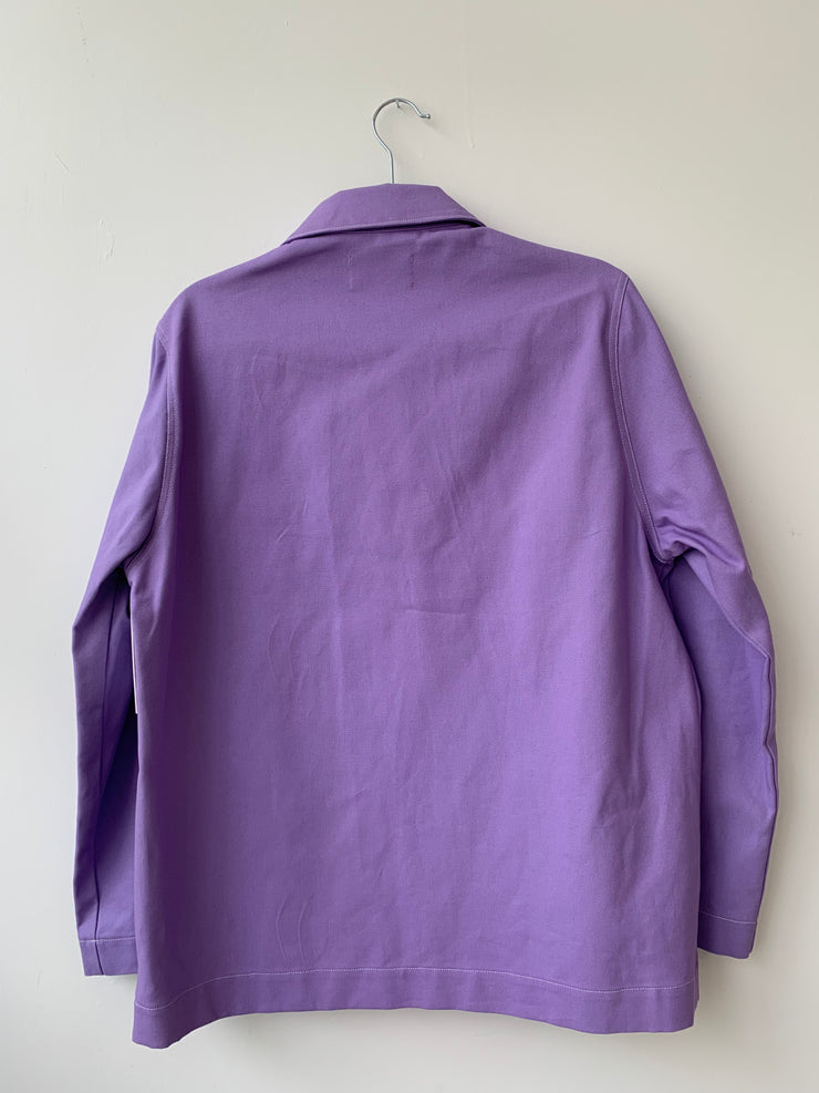 SAMPLE FUGAZZI lila denim jacket-XS/S