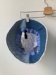 SAMPLE CHASSE ET PÊCHE denim bucket hat-XS/S