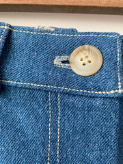 WILENSKY denim pant- 30 with button hole defect