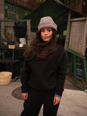 Pull col montant noir MARCUS