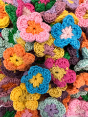 OURSIN crochet flowers (pack of 3)